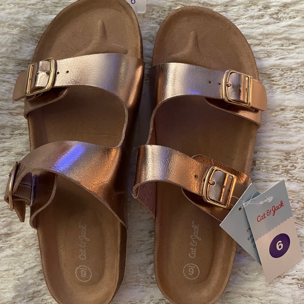 🚫NOT AVAILABLE🚫 Cat & Jack Rosegold Sandals